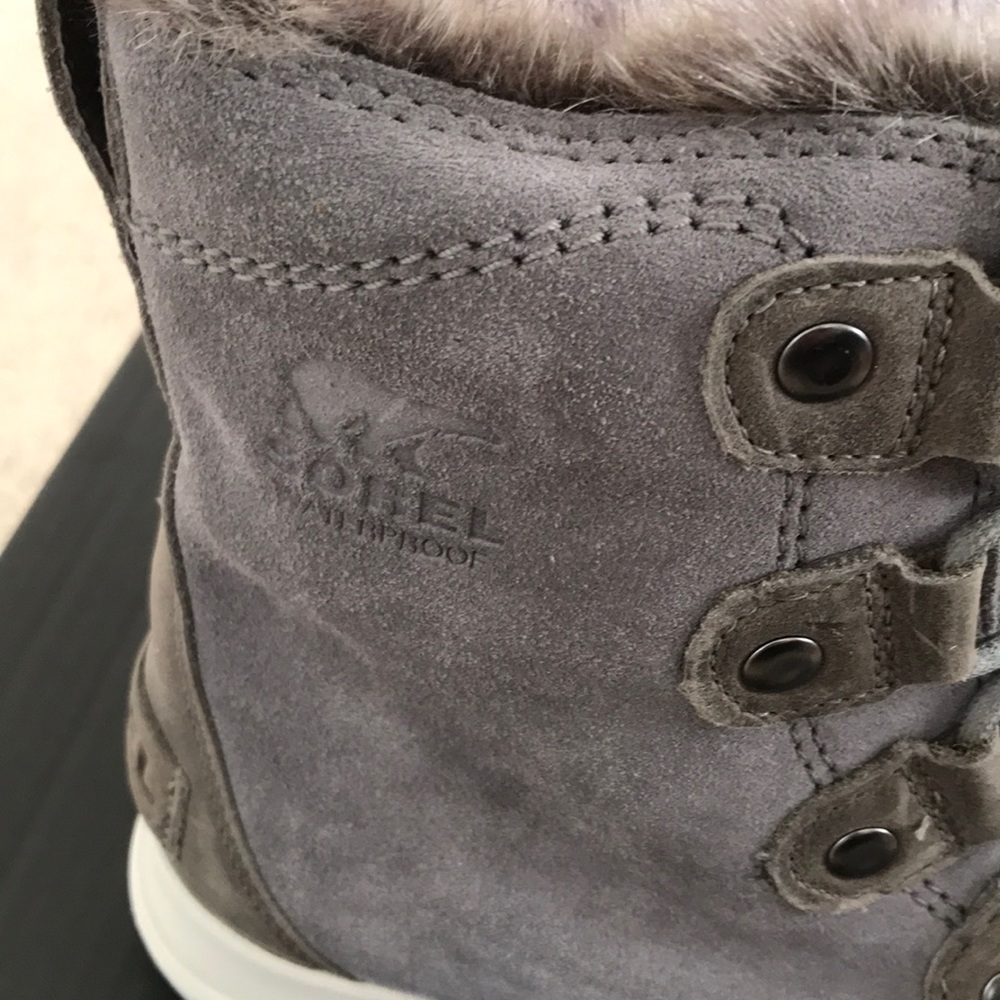 SOREL Women's Explorer Joan Waterproof Winter Boot - Picture 5 of 16